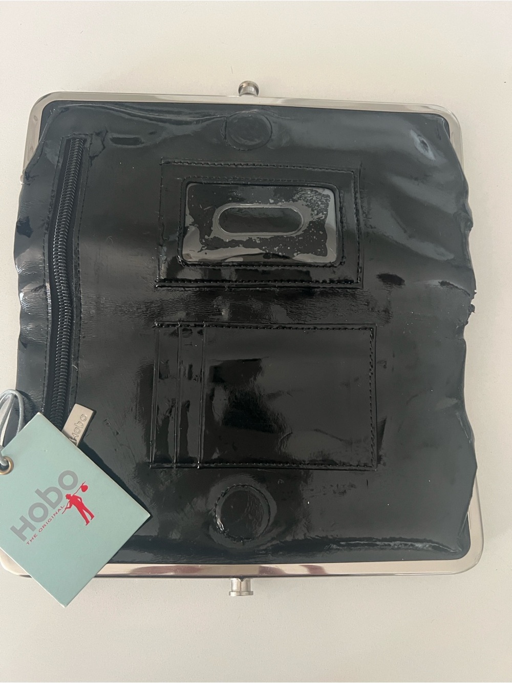 Hobo patient leather clutch style wallet - Picture 5 of 15